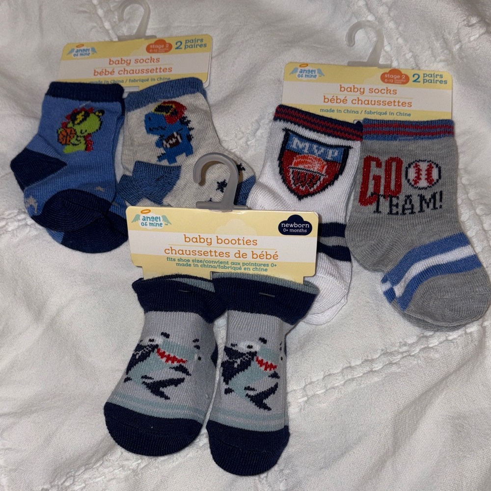 Baby Boys Socks Set Bundle